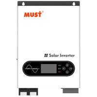 Гібридний інвертор MUST PV18-6248ECO 6200 Вт, 48 V, MPPT 100 A  універсальне рішення для сонячних електросистем