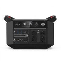 Портативна зарядна станція myACT AP3000 LiFePO4 з UPS, чистою синусоїдою 