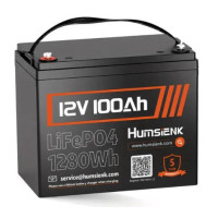 Humsienk 12.8V-100AH LiFePO4 сучасний літієвий накопичувач енергії для автономних рішень