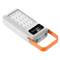 JS-658 Power Bank 50000 mAh портативний акумулятор з ліхтарем і чотирма USB портами