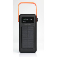 Solar Charger 100000 mAh туристичний power bank із сонячною батареєю та ліхтарем