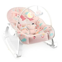 Дитячий шезлонг Happy Baby YK7007А універсальний лежак для немовлят з м’якою підтримкою та регульованою конструкцією