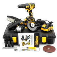 Акумуляторний комплект 5в1DeWalt DCD709M універсальна система інструментів з насадками для свердління різання та монтажу 36 В 6 Ah