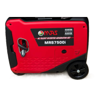 Бензиновий інверторний генератор MRS MRS7500i серії Silent потужністю 5.5 кВт з правильним синусоїдальним сигналом для чутливих приладів