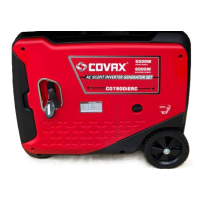 Професійна інверторна мініелектростанція COVAX CG7800iERC потужністю 6.0 кВт з чистою синусоїдою 