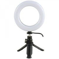 Кільцева LED-лампа Earldom ET-ZP29 (16 см) з USB-живленням, регульованою яскравістю та трьома режимами освітлення