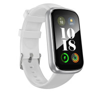 Hoco Y25 Silver Smart Watch багатофункціональний смарт-годинник із фітнес-трекером, розумними сповіщеннями та елегантним сріблястим дизайном