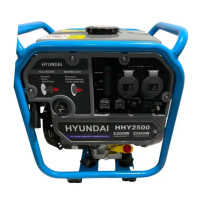 Компактний інверторний генератор Hyundai HHY2500 2.5 кВт  бензинова електростанція для дому, дачі та подорожей