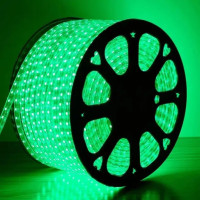 LED стрічка 5050 5 м  100 LED , зелена  самоклеюча гнучка підсвітка для дому, меблів та декору